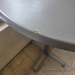 30" Grey Bar Height Bistro Table